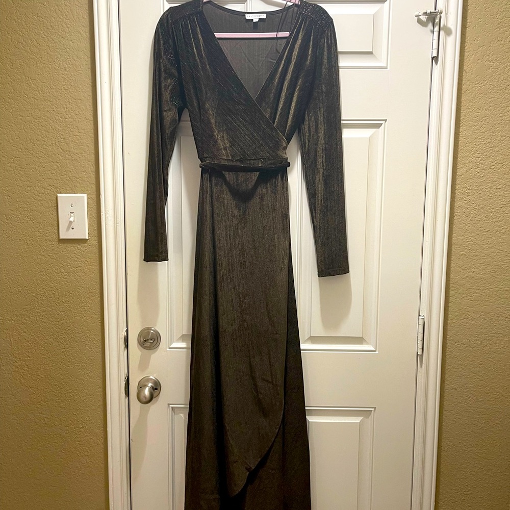 Baltic Born Serena Velvet wrap dress XL